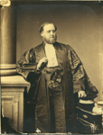 Portrait professionnel de Samuel Privier avocat  la cour de Poitiers et prsident de la cour d'appel de Paris  - Paris (76)  - 1861